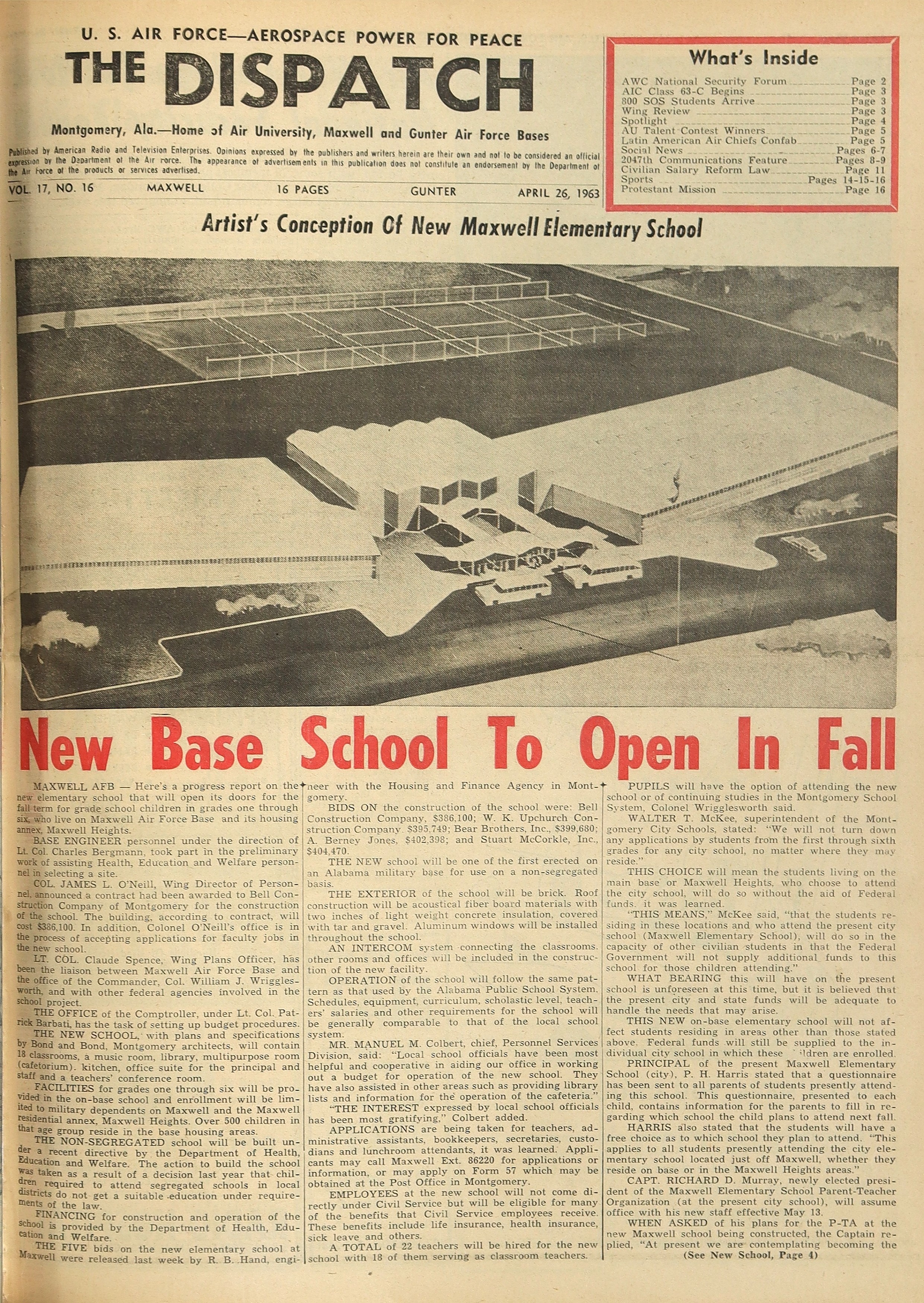 Maxwell, DoDEA reflect on history pioneering public school 