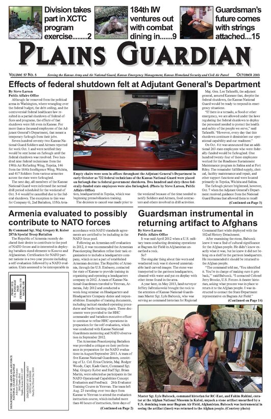 Plains Guardian October 2013