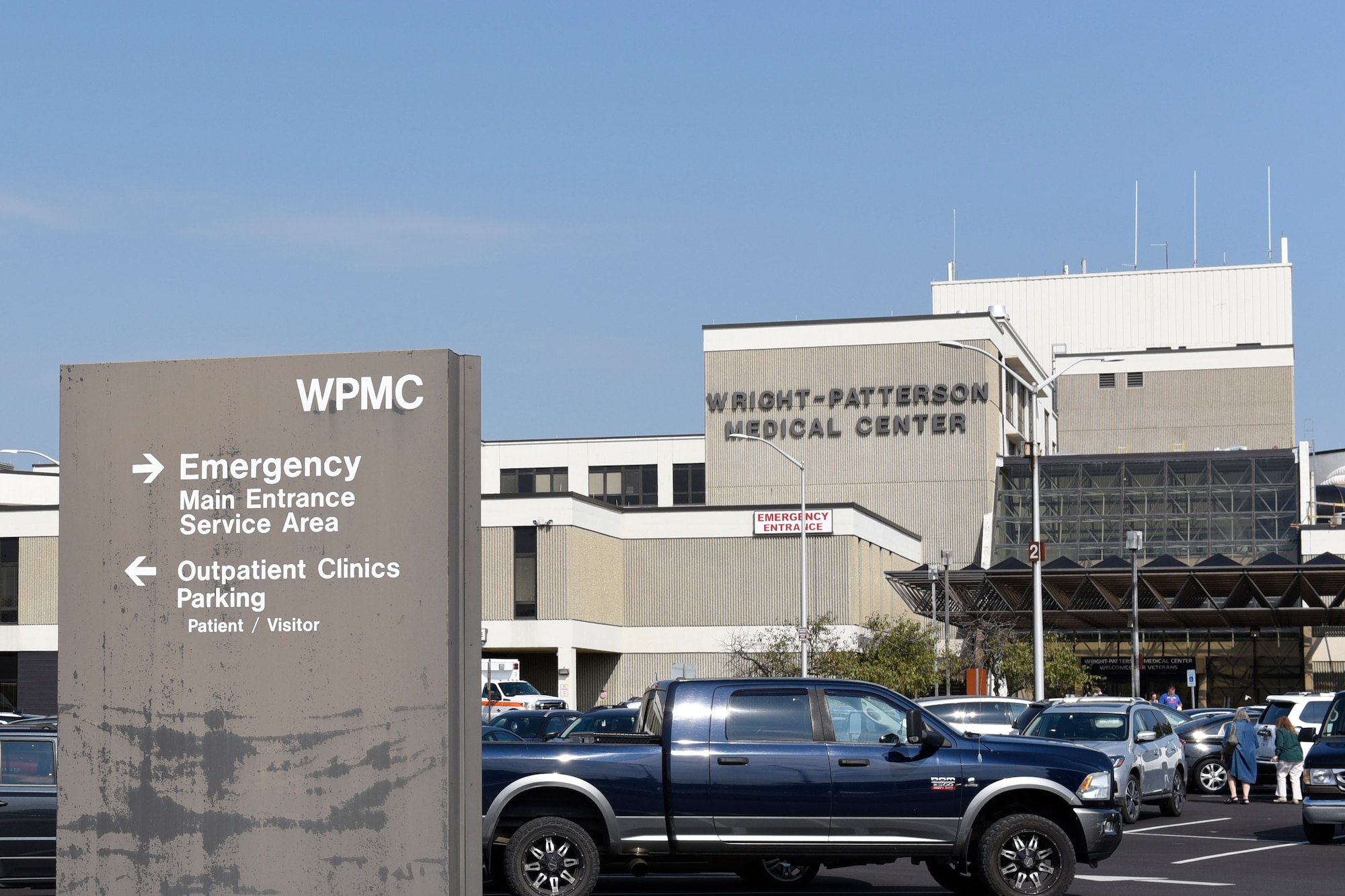 Wright-Patterson Medical Center at Wright-Patterson Air Force Base, Ohio, Sept. 21, 2019. (U.S. Air Force Photo by Ty Greenlees)