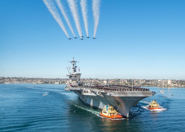 Carl Vinson Carrier Strike Group returns home from deployment