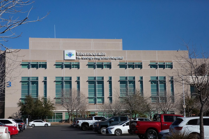 The Intermountain Healthcare building