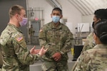 Virginia Army National Guard combat medics conduct refresher training Jan. 27, 2022, at the State Military Reservation in Virginia Beach, Virginia. Twenty-seven Soldiers participated in the training, conducted by the Virginia Army National Guard Medical Command.