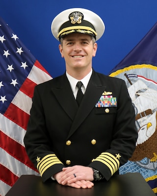 Official portrait of Capt. Andrew Roy.