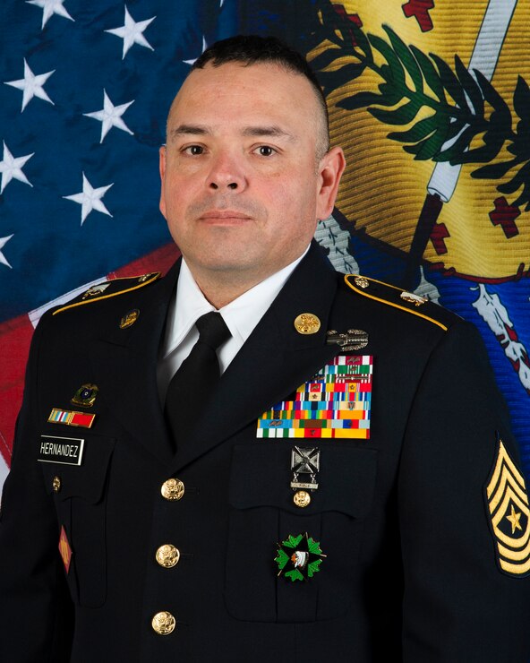 Sgt. Maj. John Hernandez, Senior Enlisted Leader