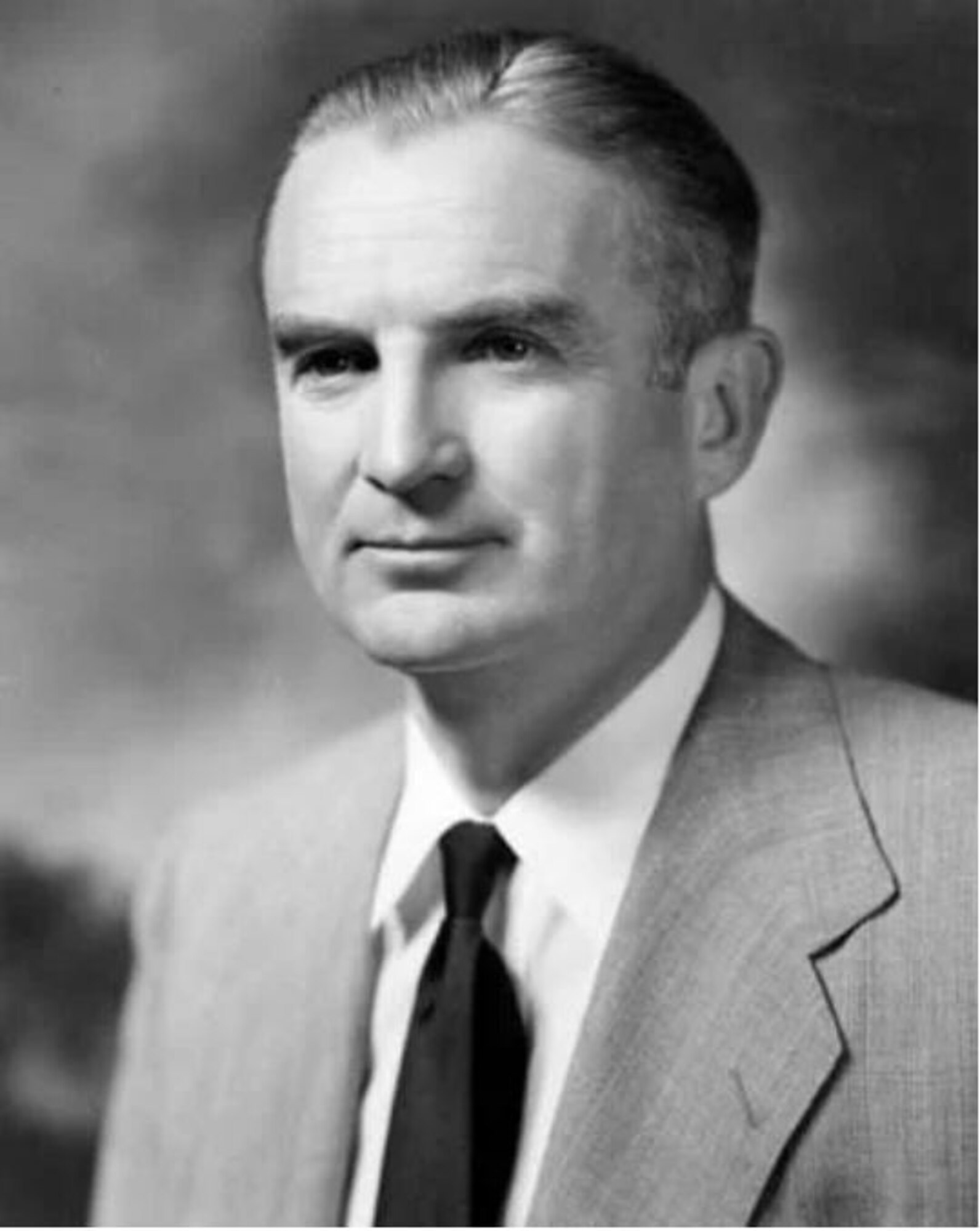 W. Stuart Symington was the first secretary of the Air Force. He had previously served from Jan. 3, 1946, as assistant secretary of war for air when the Army Air Force was a part of the War Department.