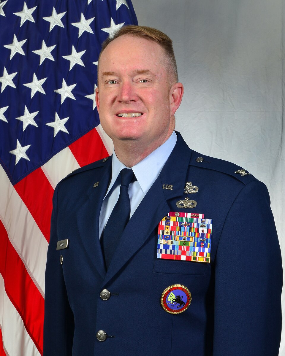 Col. Jason Brock official biography photo