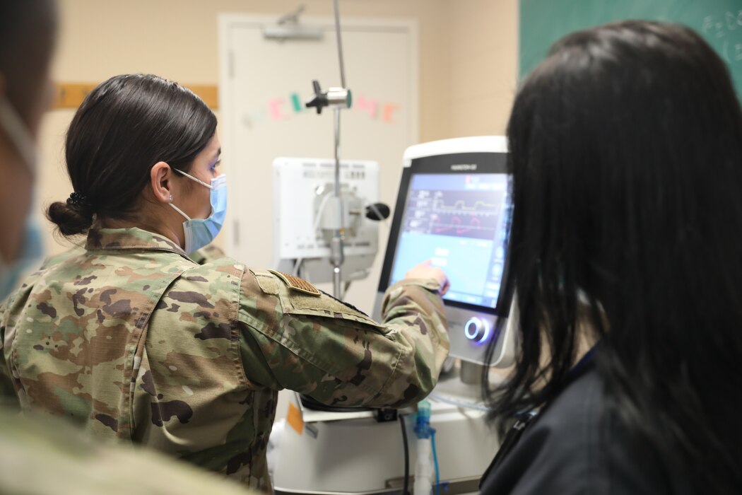 Air Force medical teams tracked by the 64th AEG arrive at US hospitals