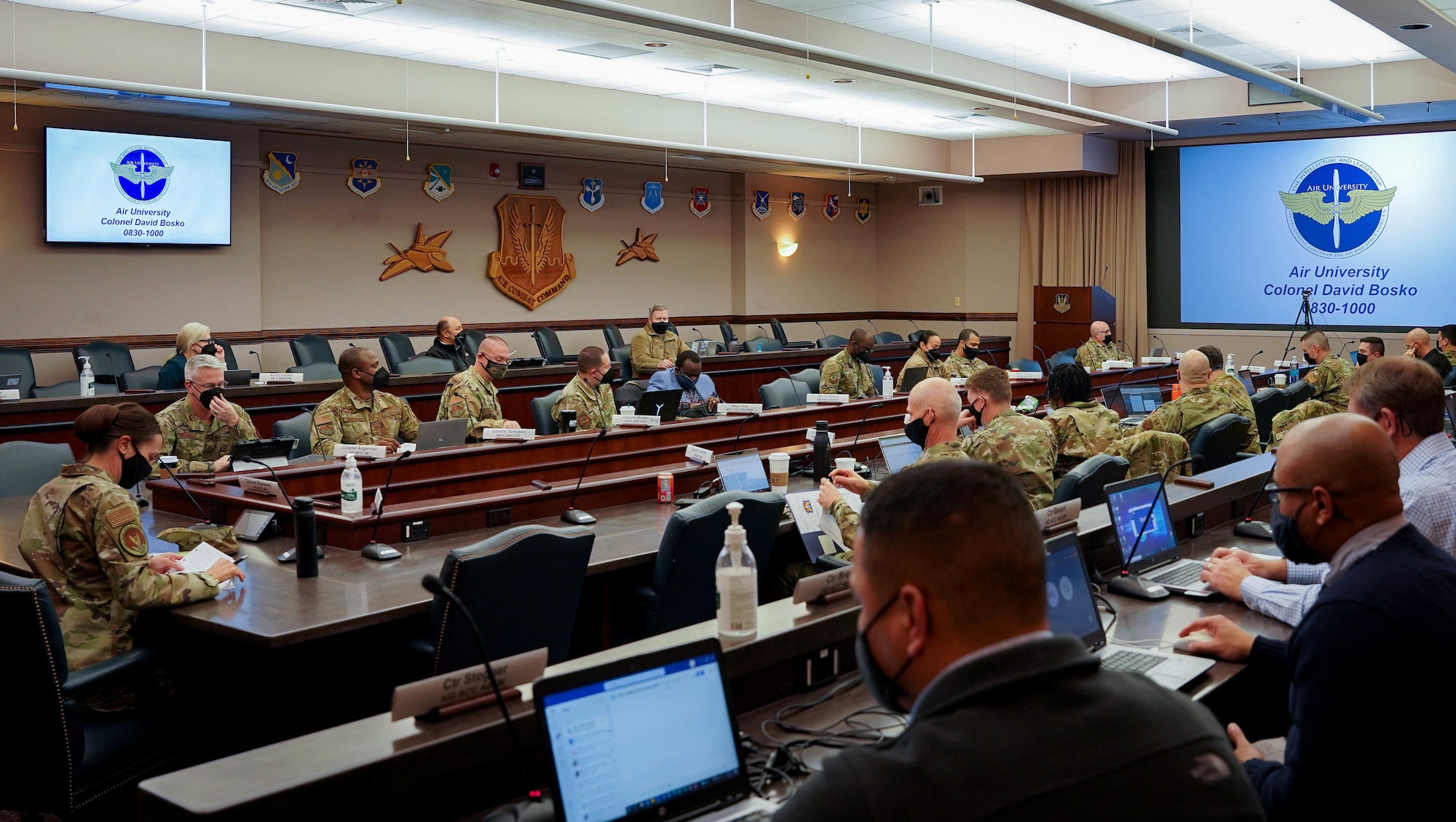 ACC consortium with senior leaders from across the Department of the Air Force to identify and propose solutions to shortfalls in its cyber training.