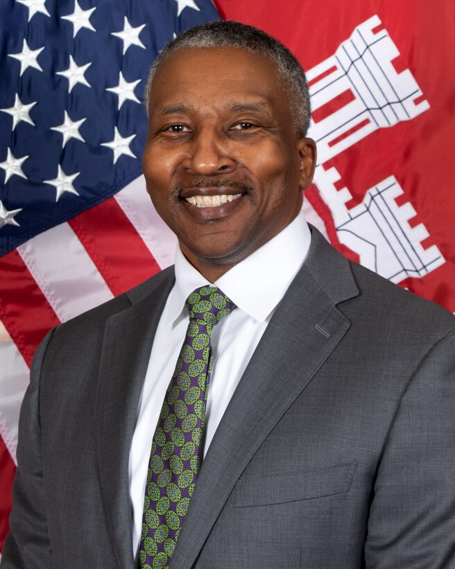 DeJuan Carter, chief of engineering and construction division for the Little Rock District is receiving a Modern Day and Technology award at the Black Engineer of the Year awards ceremony on Feb. 18, 2022.