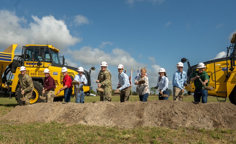 The U.S. Army Corps of Engineers, South Florida Water Management District and guests celebrated the Indian River Lagoon-South C-23/24 Stormwater Treatment Area Groundbreaking