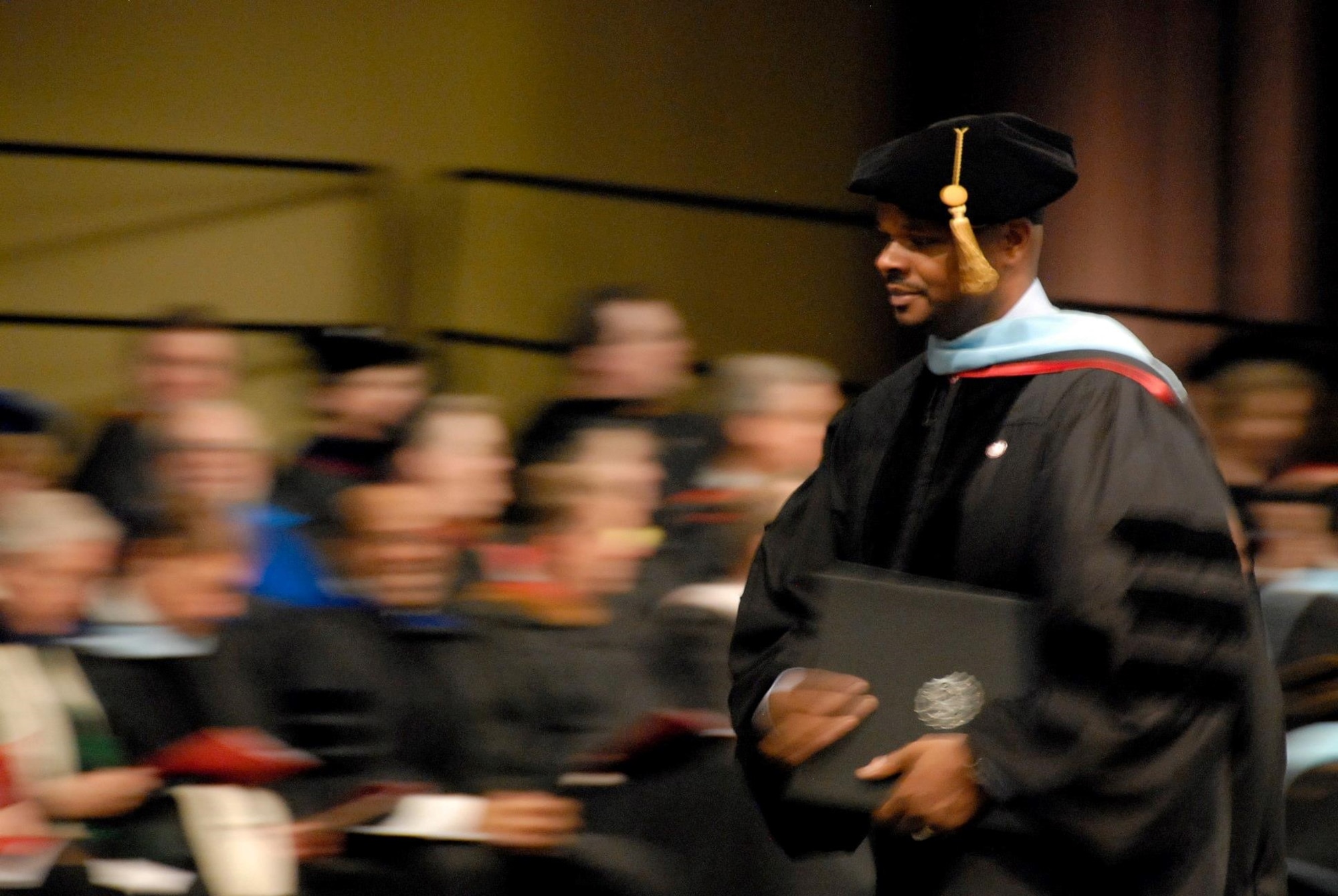 Dr. Carlos Braziel graduates with his Ed.D. from Indiana-Wesleyan University.  (Photo: Courtesy).