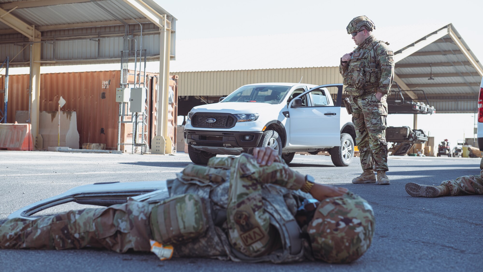 Airmen reports mass casualty scene.