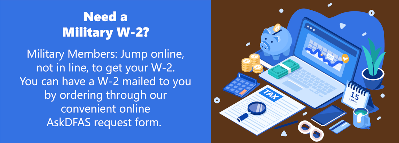 Need a Military W-2?