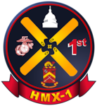 Official Seal for Marine Corps Helicopter Squadron One (HMX-1)