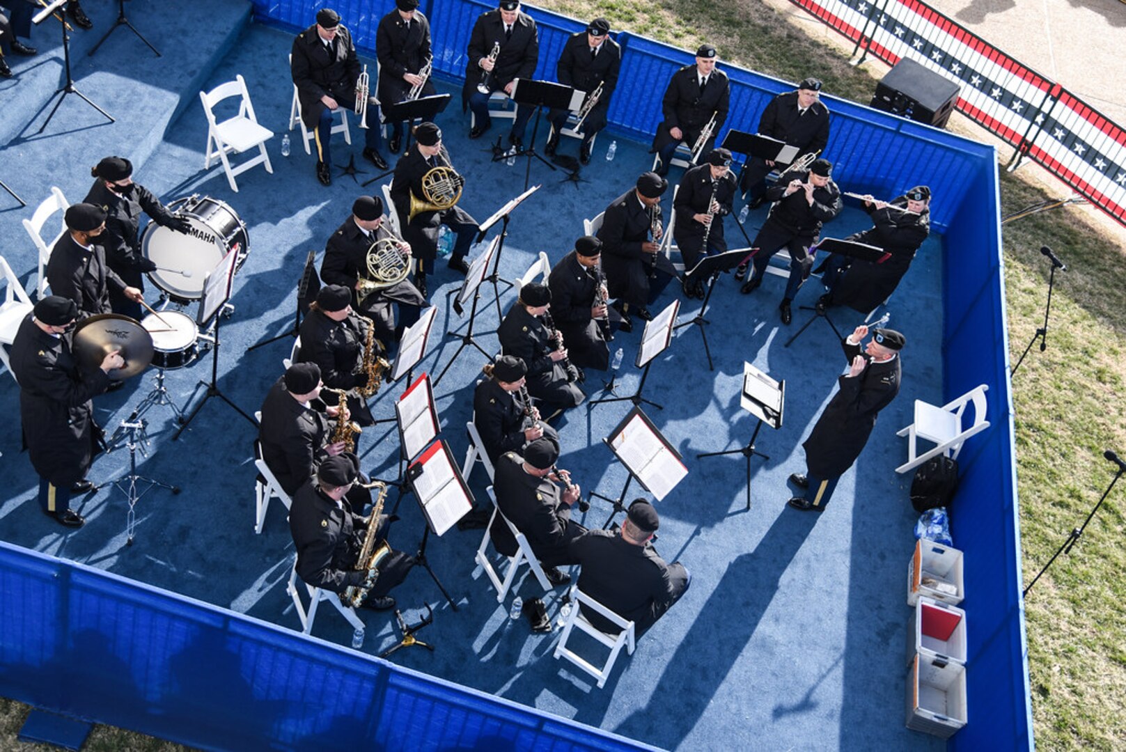 Virginia Guard Public Affairs 29th Division Band plays music for 74th Governor's Inauguration