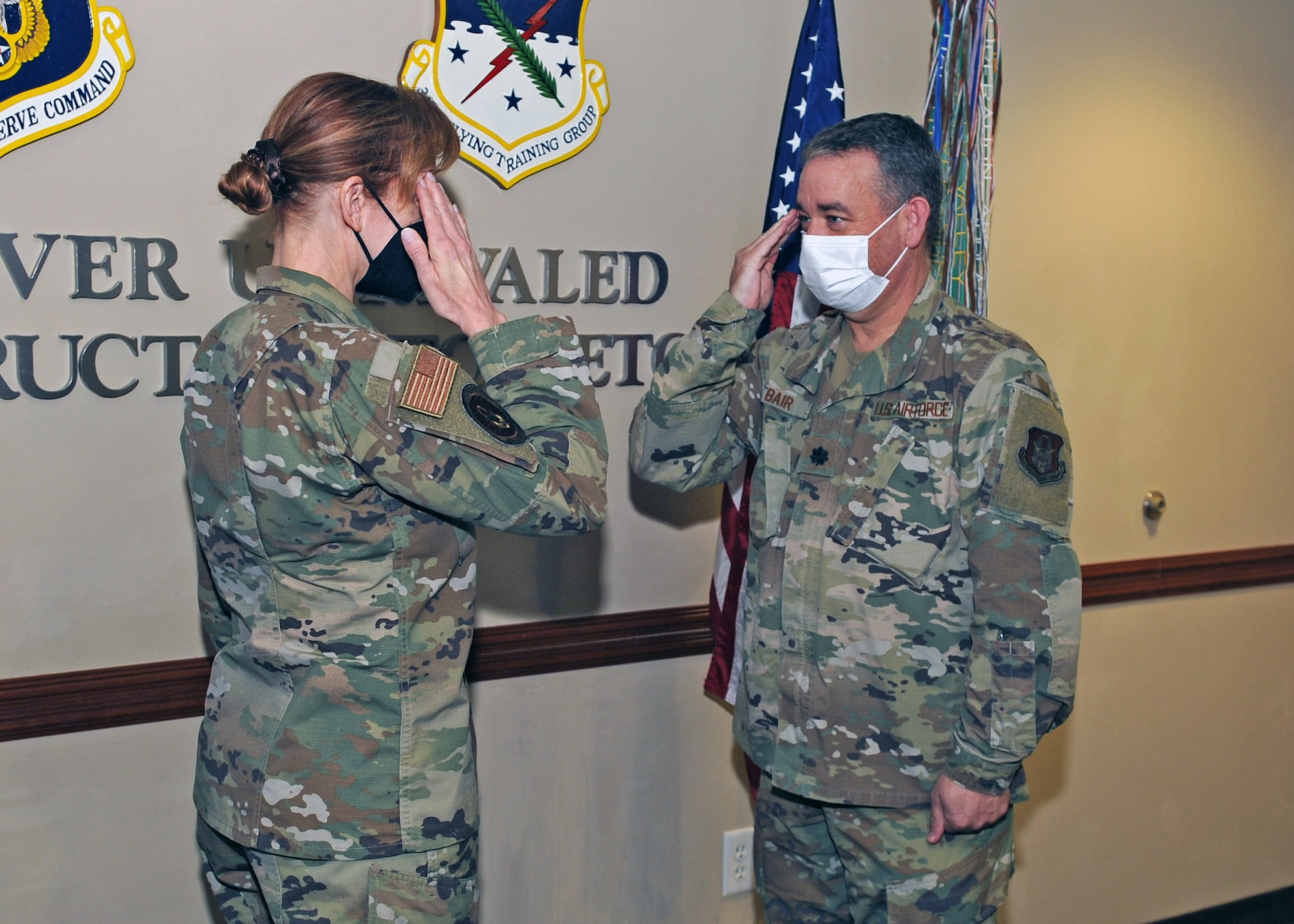 AF Reserve Personnel director visits 340th FTG