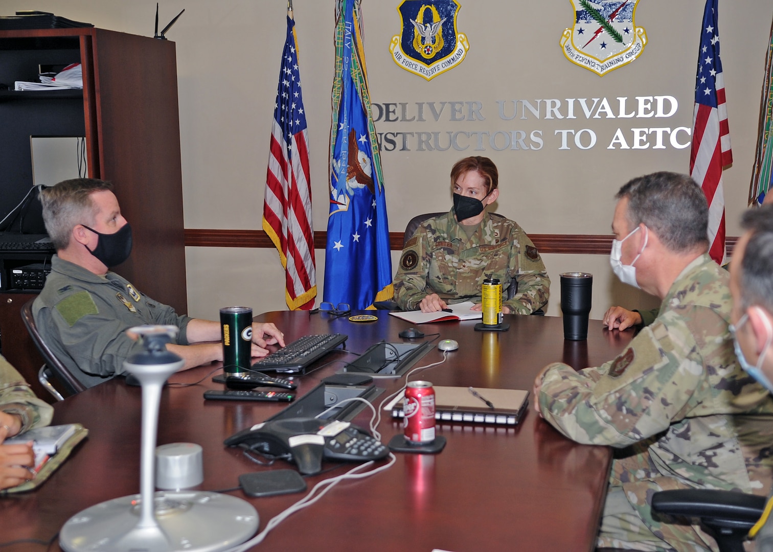 AF Reserve Personnel director visits 340th FTG
