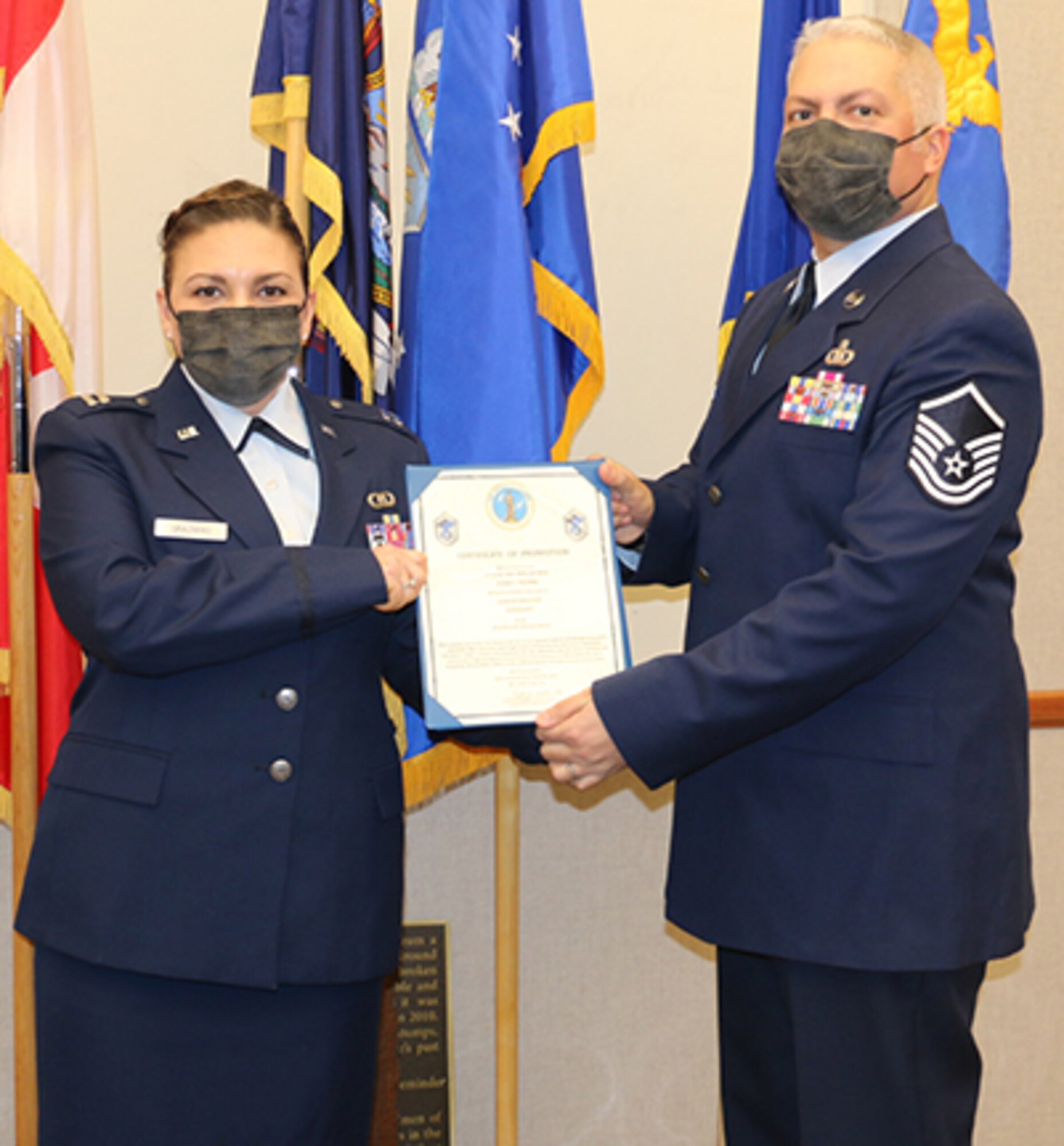 Thorn promoted to senior master sergeant