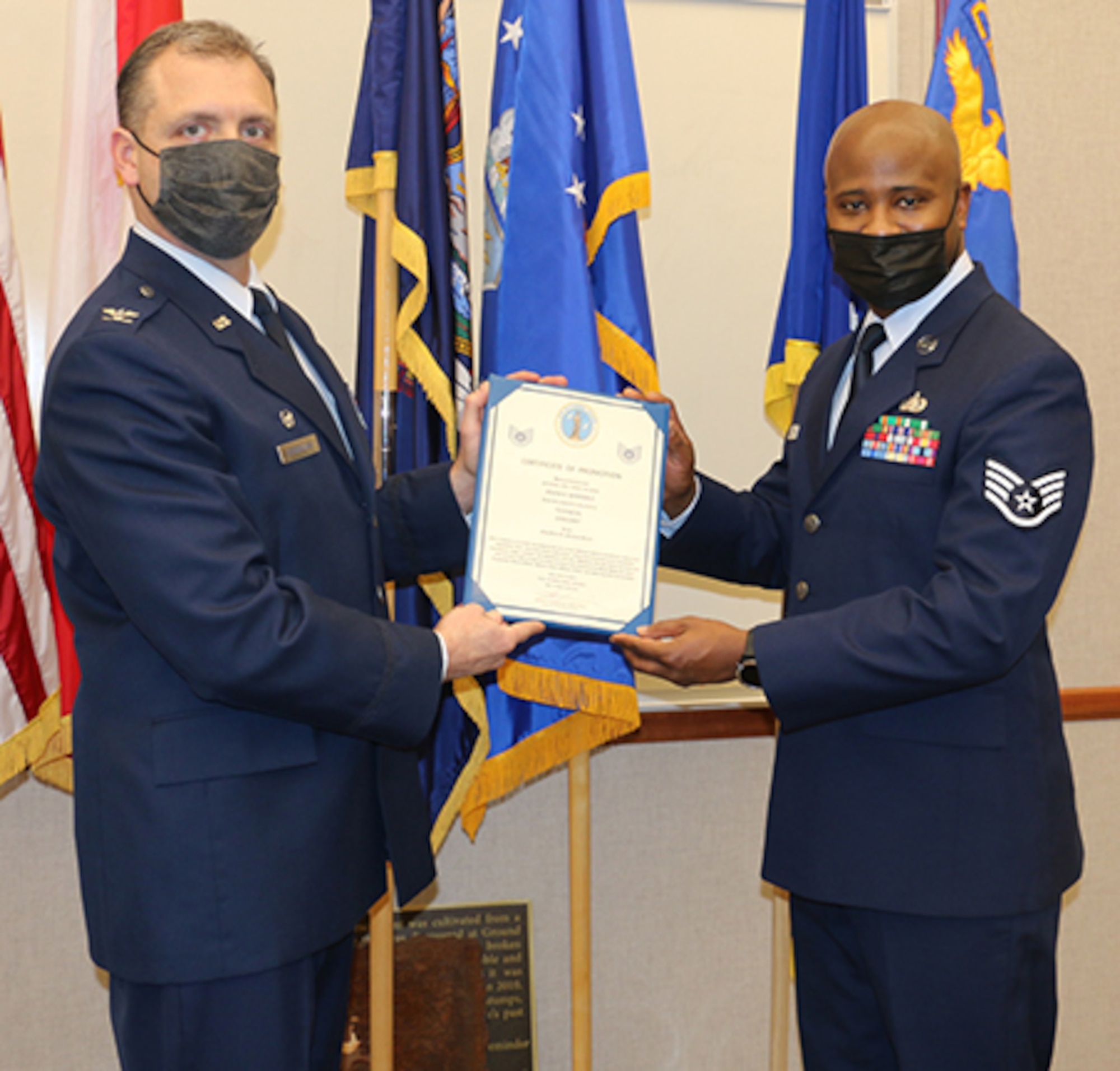 Wimberly promoted to tech sergeant