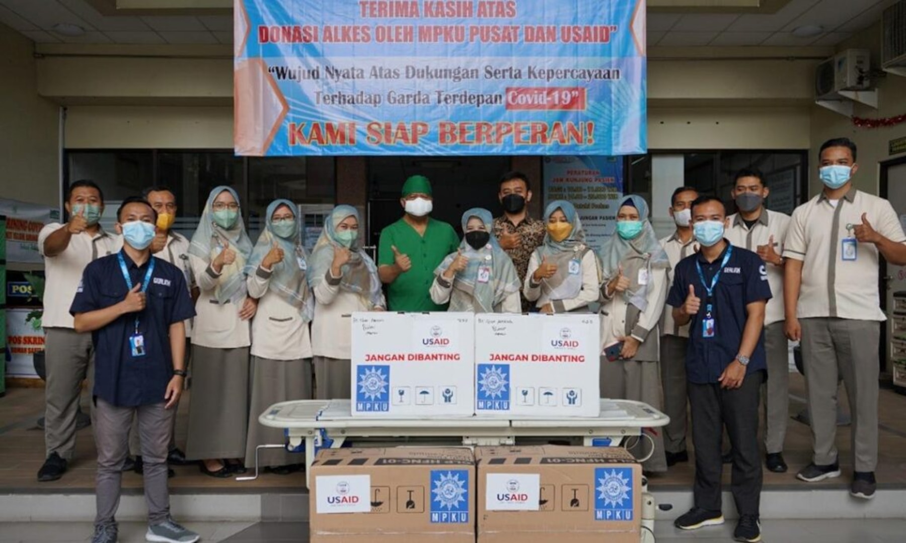 The U.S. Donates Medical Equipment to Muhammadiyah and Aisyiyah