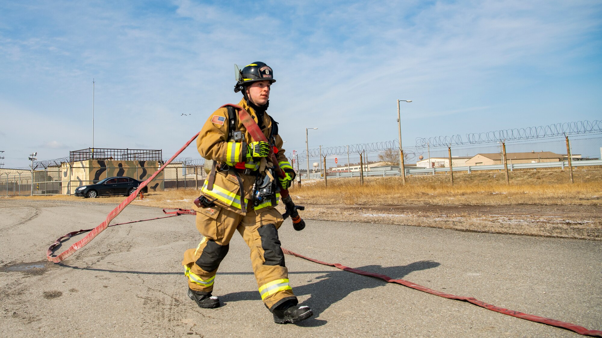 Fire and EOD train together