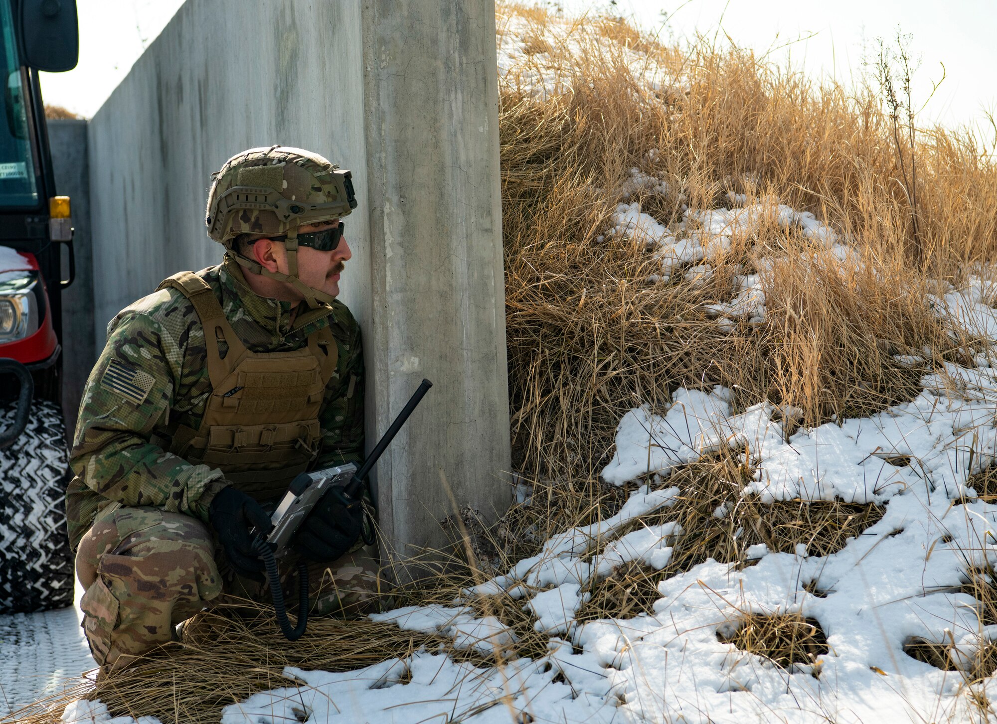 Fire and EOD train together