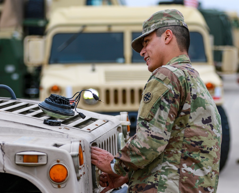 851st Transportation Company conducts field training exercise at La ...