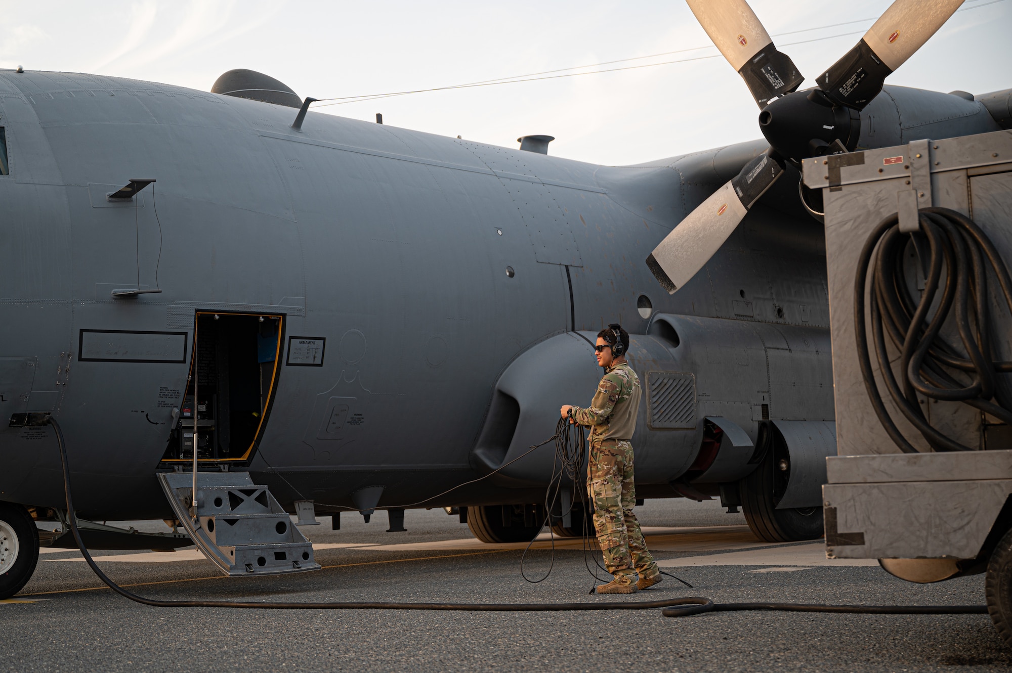 The rapid deployment of the EC-130s into the USCENTCOM area of responsibility exhibits the U.S.’s ability to incorporate additional combat capability at any time, deterring regional aggressors through the electronic warfare prowess.