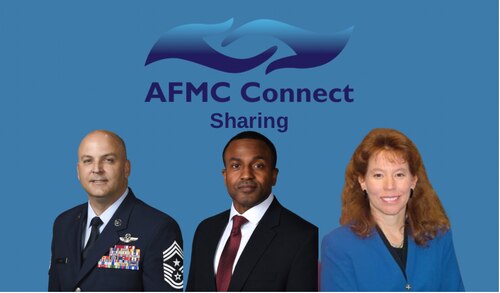 Graphic of the AFMC leaders