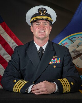 Official photo of CAPT William M. Mathis