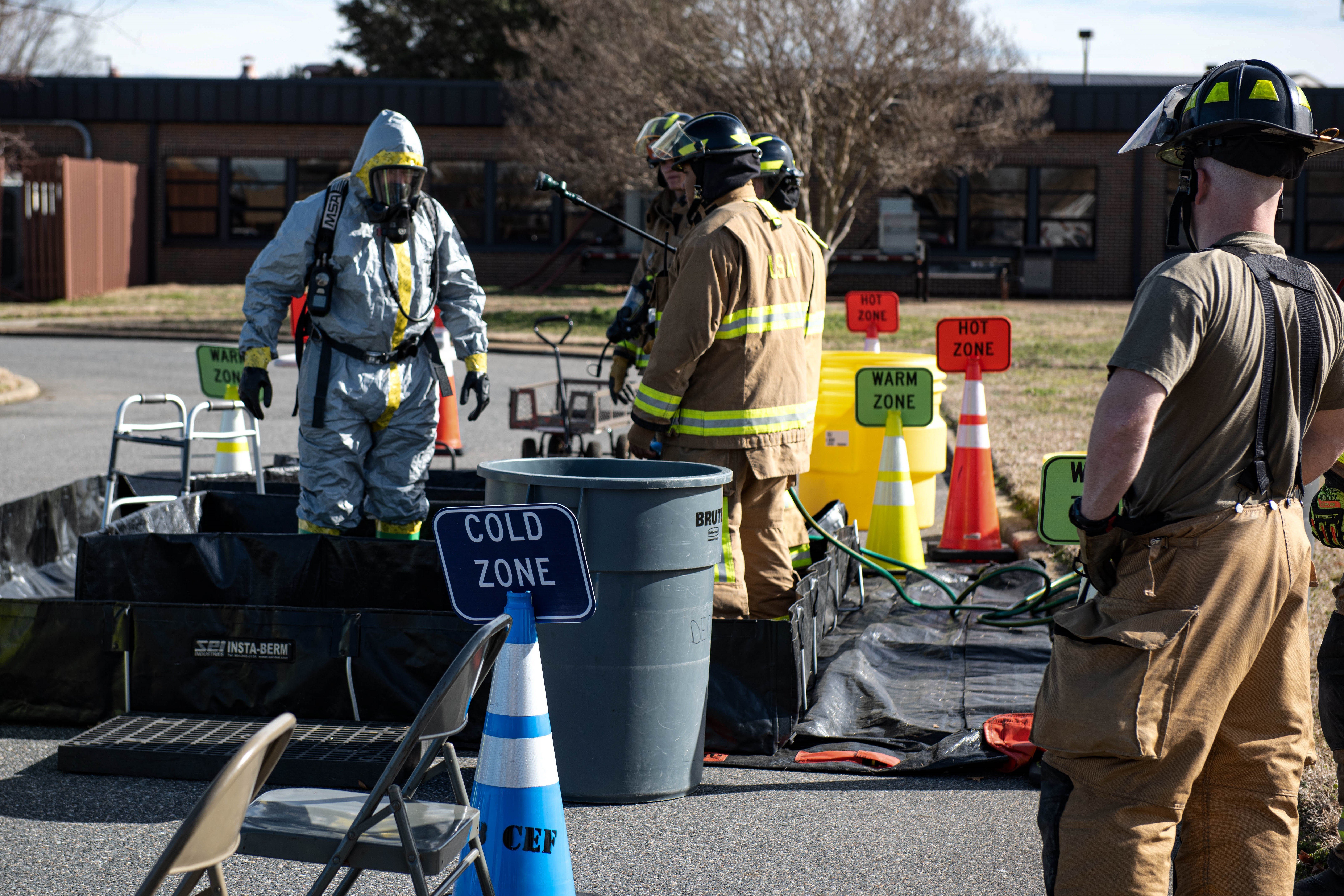 JBLE Personnel stay mission ready with CBRN Training