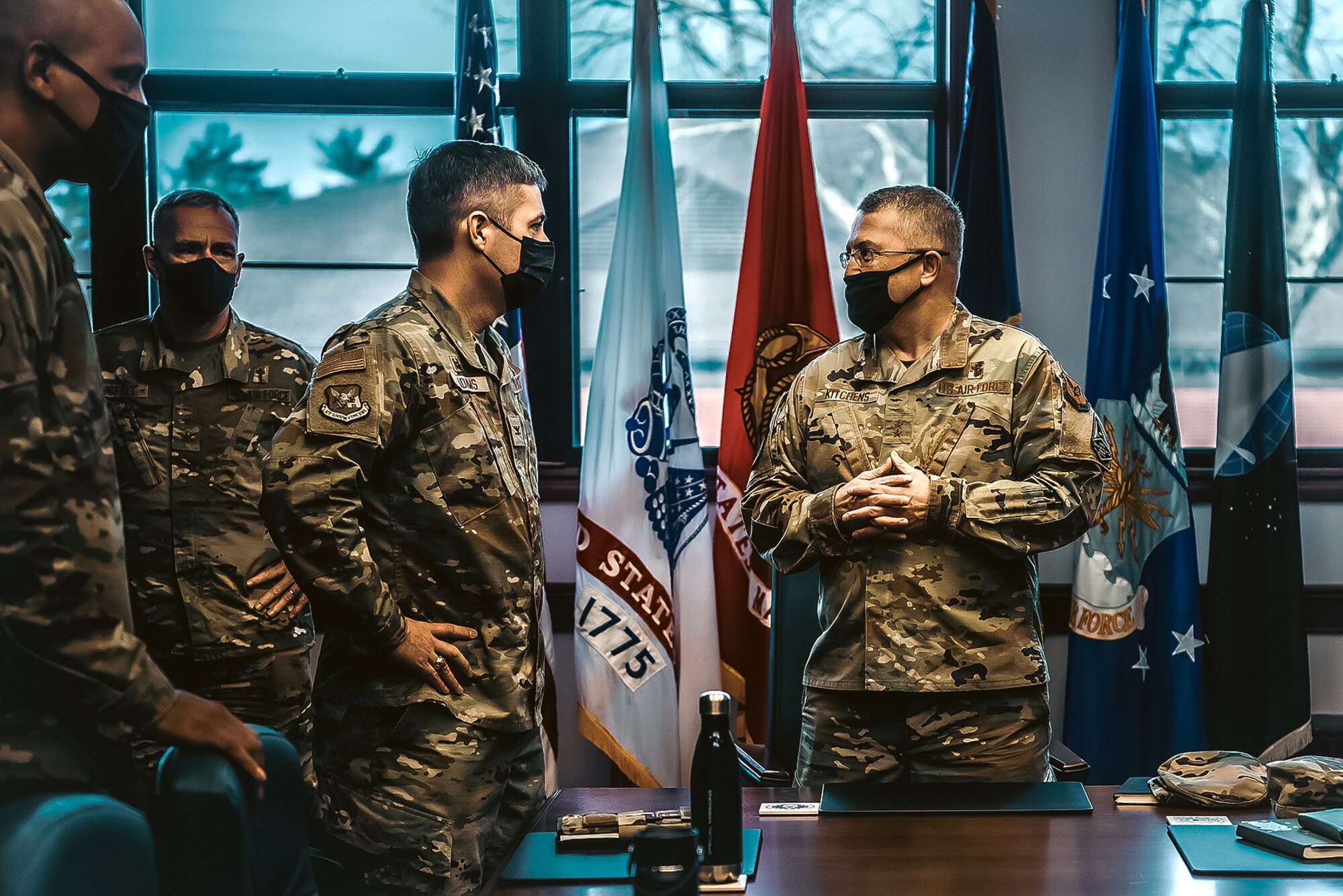 a photo of the Chief of Chaplains visiting JB MDL