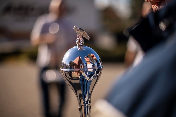 Image of a marching mace