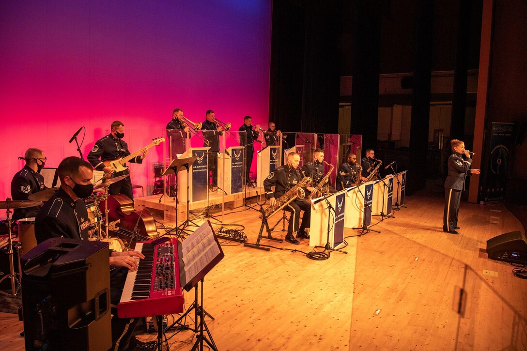 Pacific Showcase performs during a live concert.