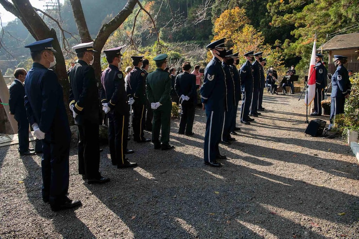 Pacific Showcase during a memorial ceremony.