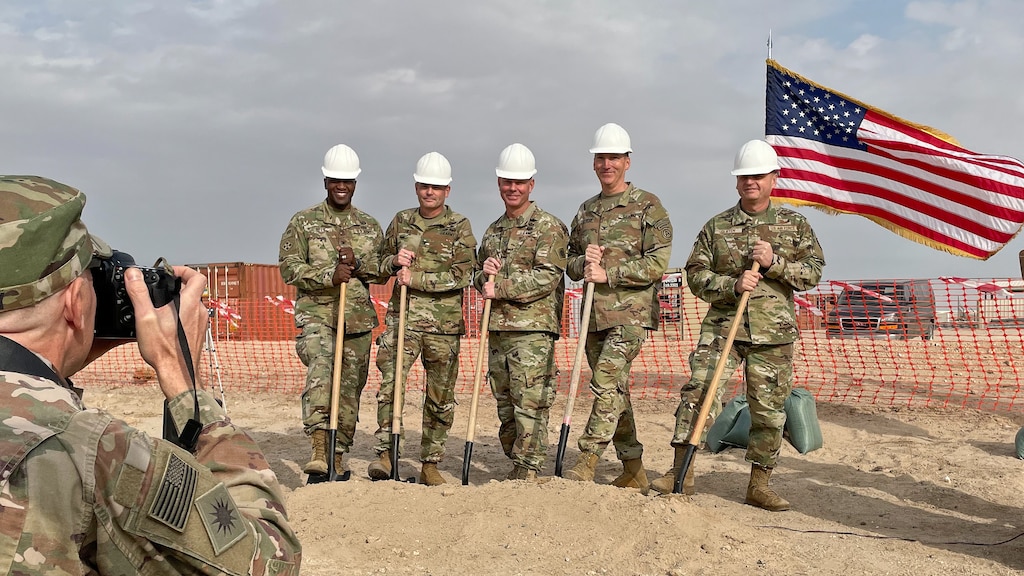 Senior leaders prepare to break ground on new RCAB building