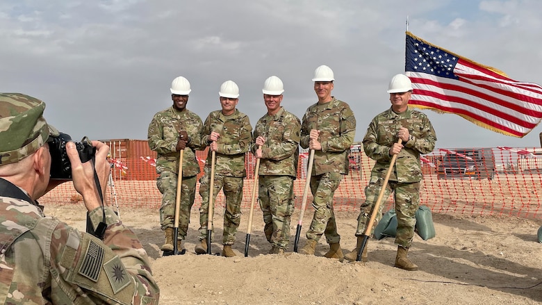 Senior leaders prepare to break ground on new RCAB building