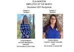 December employees of the month recognized for exemplary work performance
