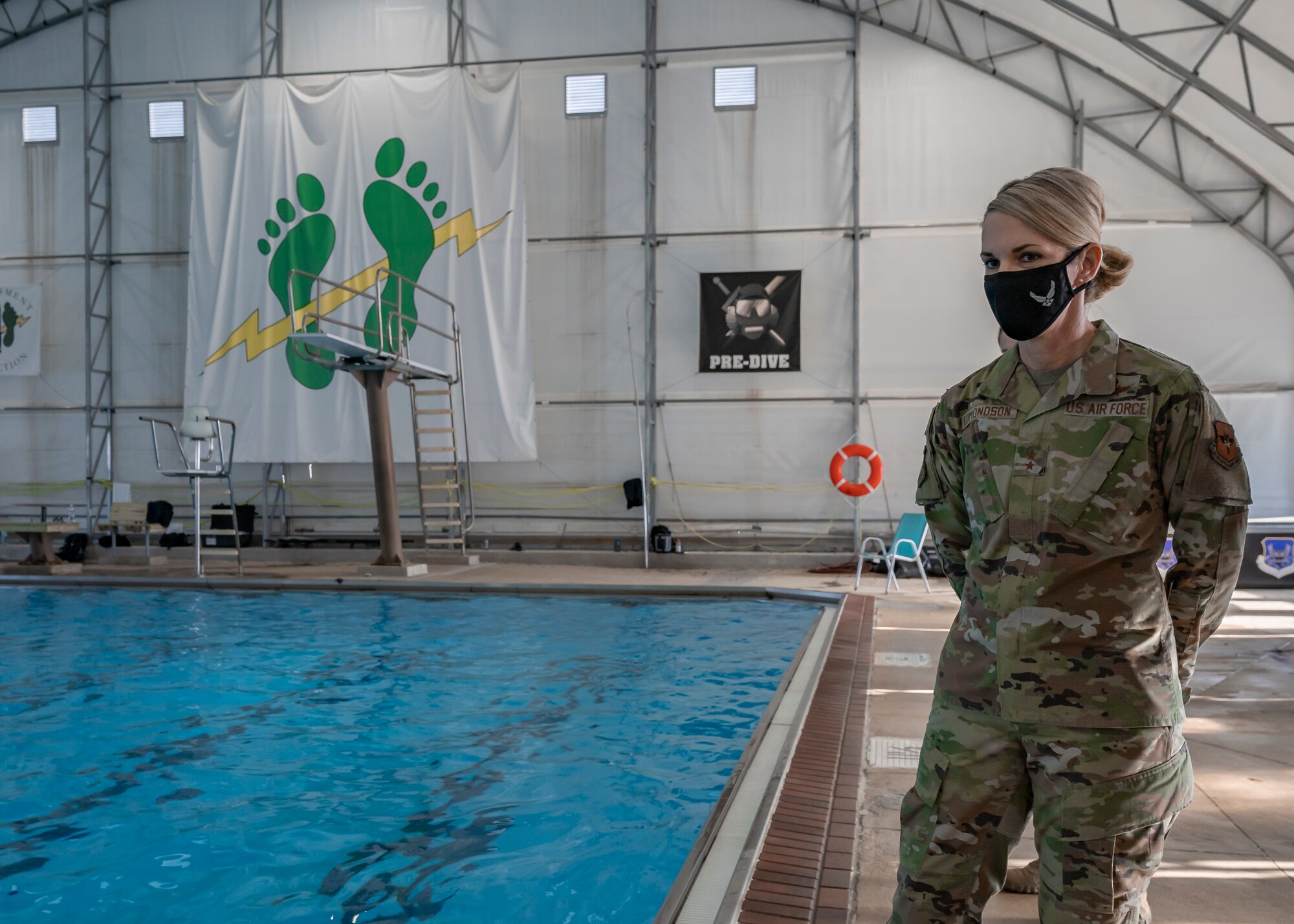 Leaders from 2nd Air Force, the 17th Training Wing, 81st
Training Wing and 82nd Training Wing gathered at the
Special Warfare Training Wing to observe how the SW
Training Group and Human Performance Support Group
leverages technological advances and research
capabilities to advance force development across AETC
training pipelines.