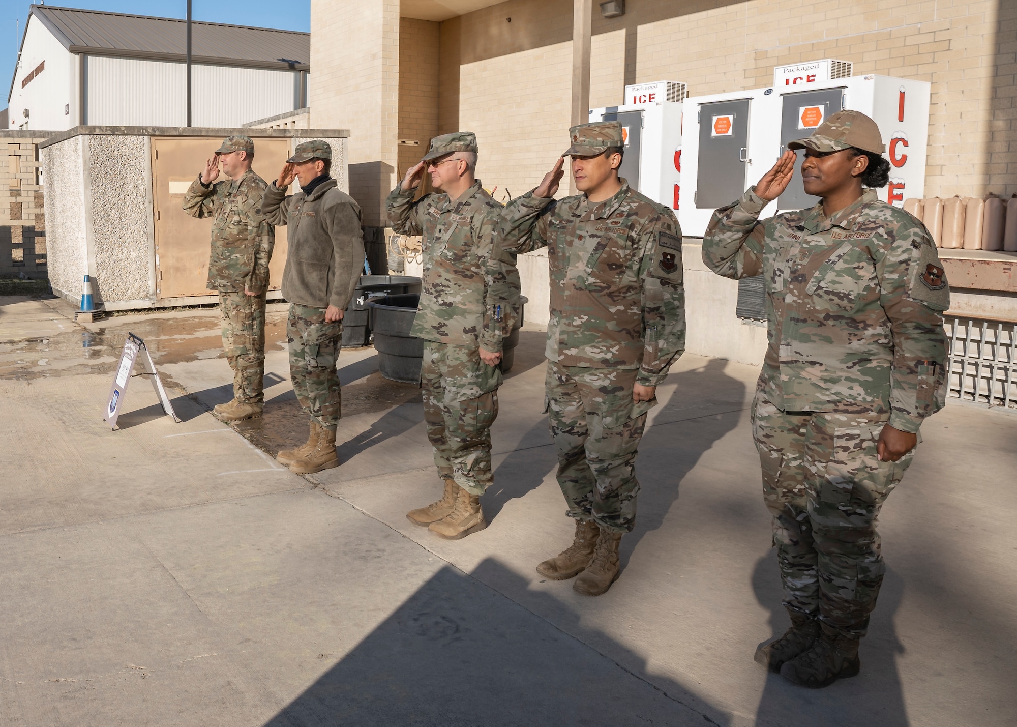 Leaders from 2nd Air Force, the 17th Training Wing, 81st
Training Wing and 82nd Training Wing gathered at the
Special Warfare Training Wing to observe how the SW
Training Group and Human Performance Support Group
leverages technological advances and research
capabilities to advance force development across AETC
training pipelines.