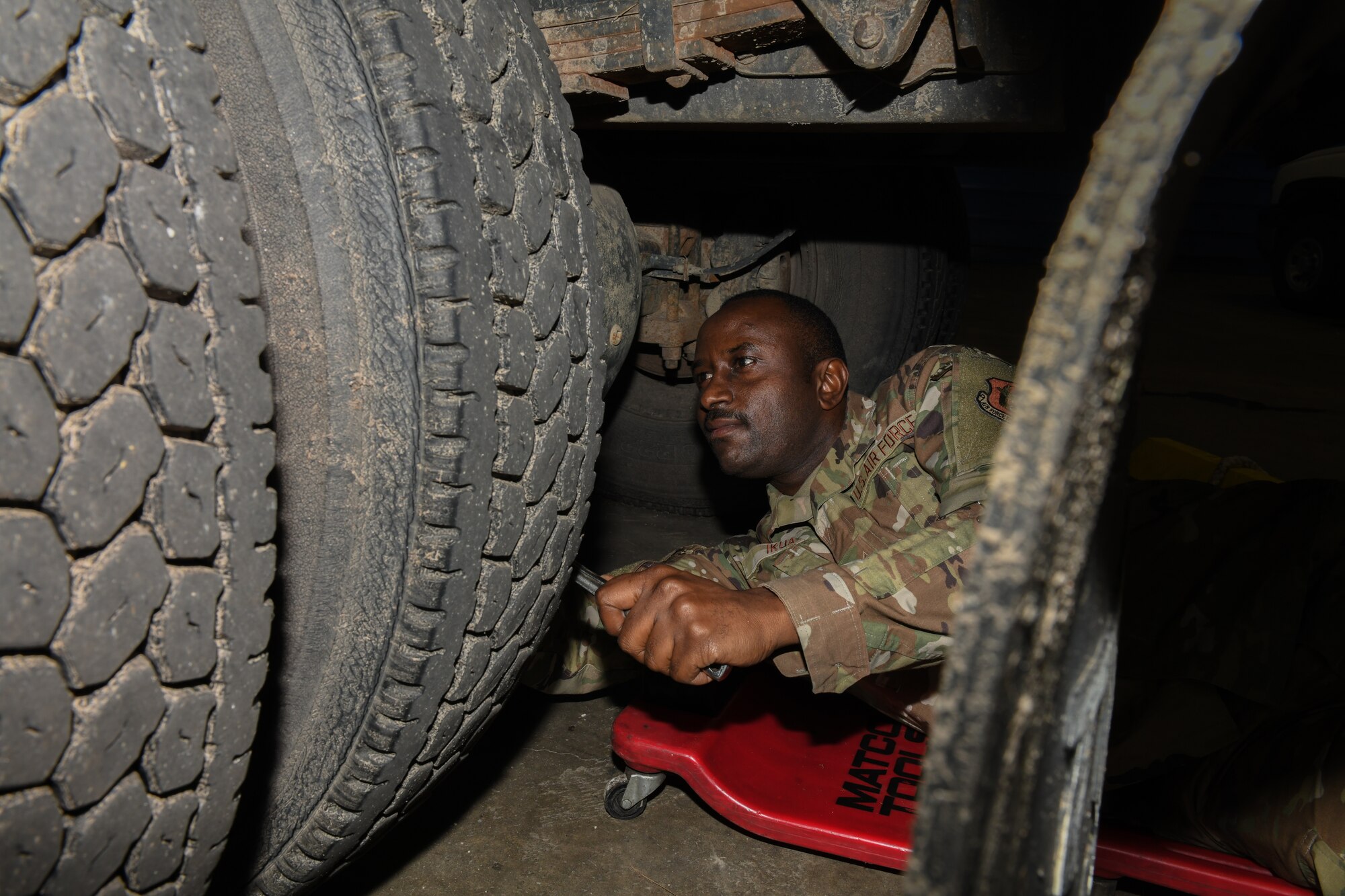 Ikua is one of four Airmen with the 910th LRS who immigrated to the United States from Kenya or Ghana.