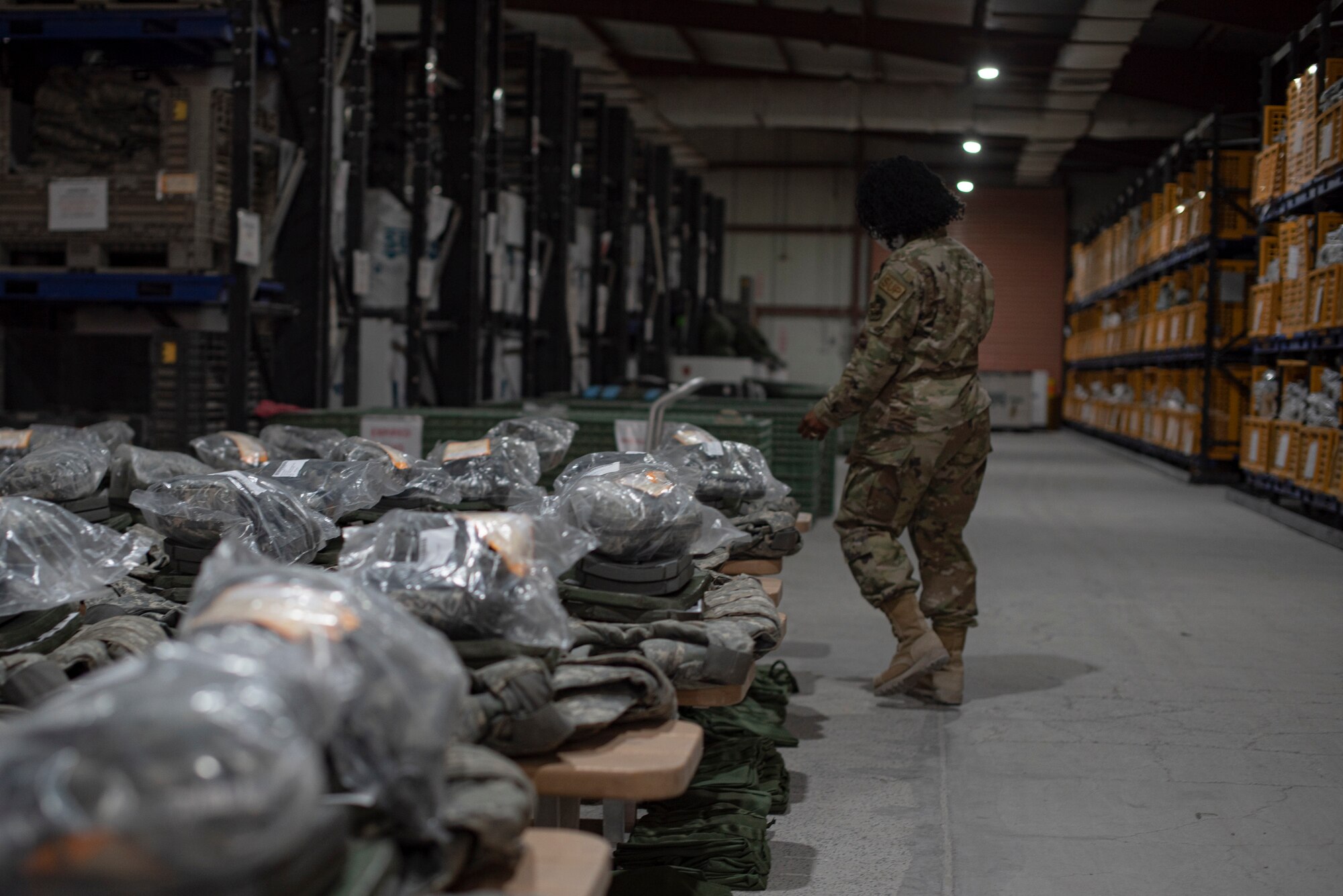 386th LRS ETDC Airmen provide material support