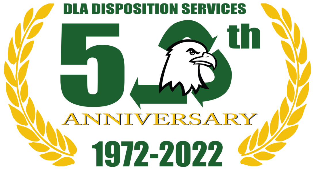 DLA Disposition Services 50th Anniversary crest