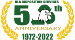 DLA Disposition Services 50th Anniversary crest