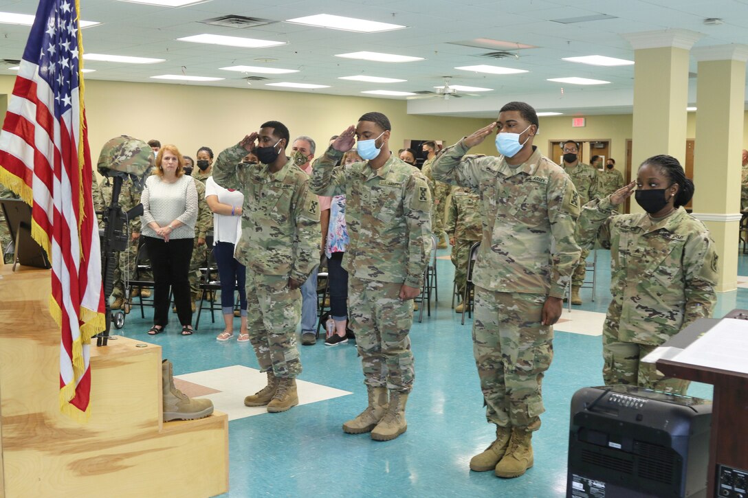 Memorial service for U.S. Army Spc. Hunter C. Dill