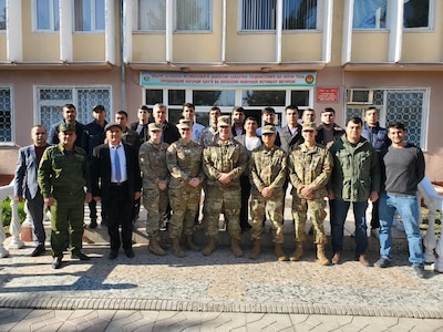 Virginia National Guard Members conduct medical exchange in Tajikistan