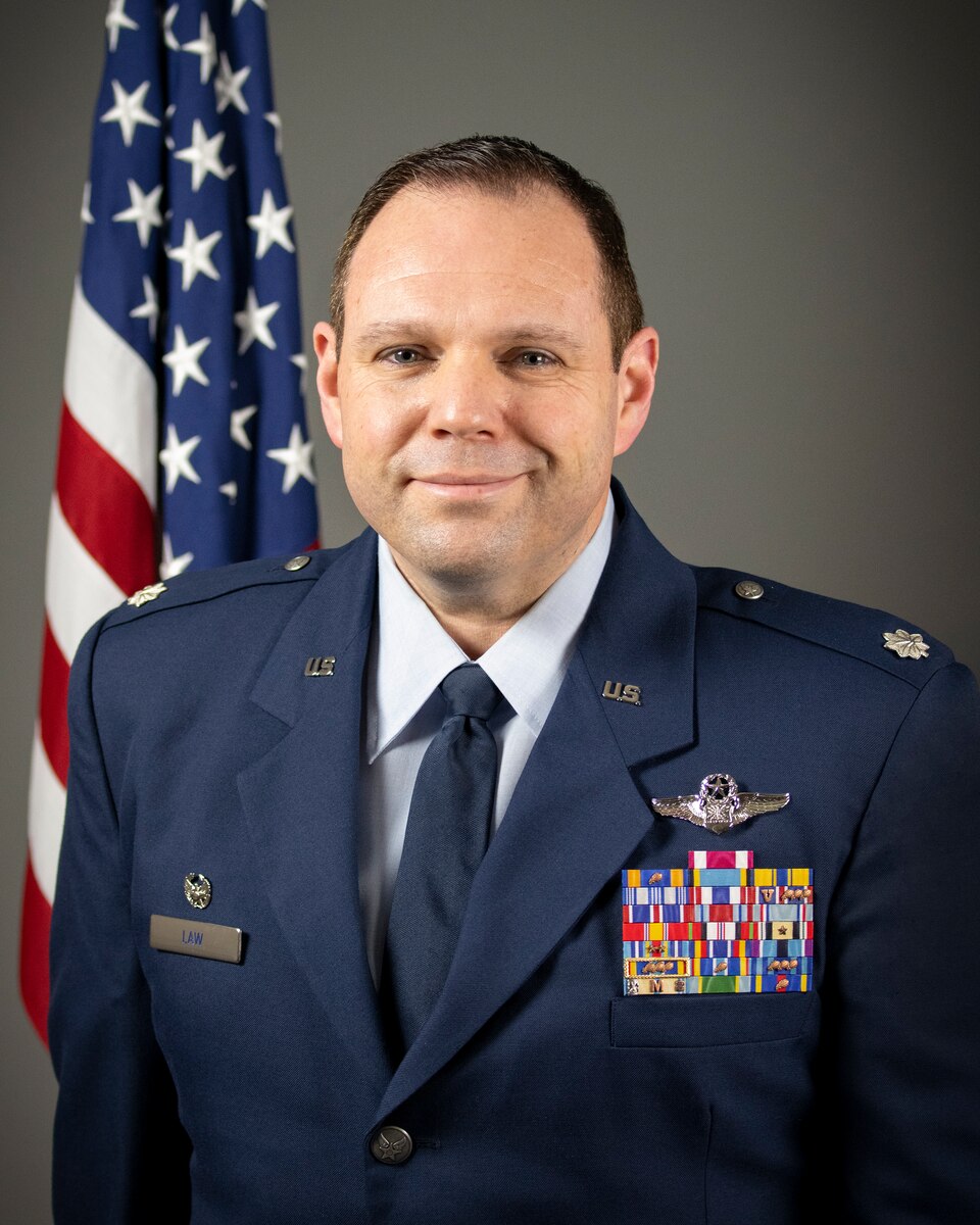 Lt. Col. James M. Law Official Photo