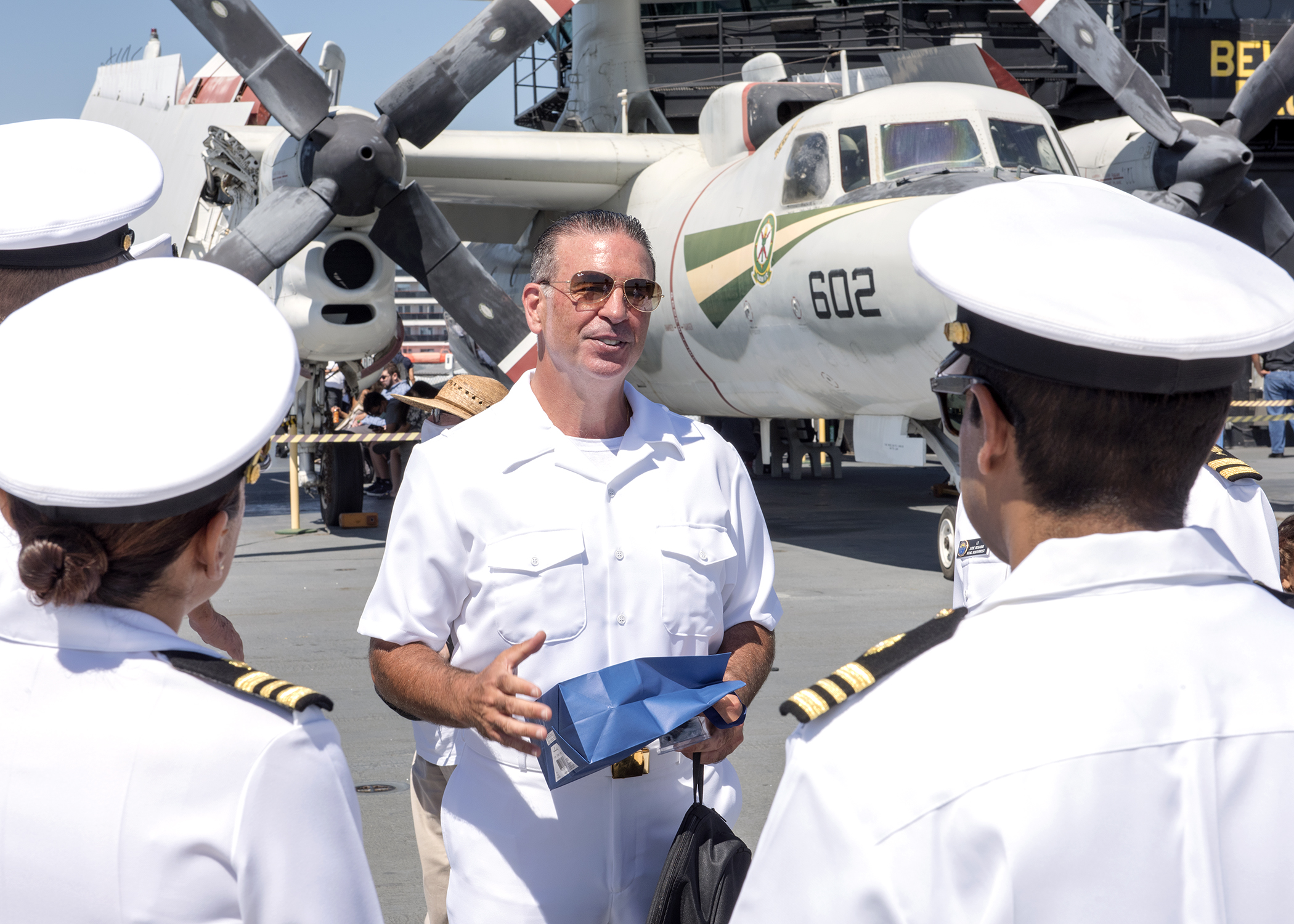 One Day a Civilian, the Next a Navy Commander > > Article View News