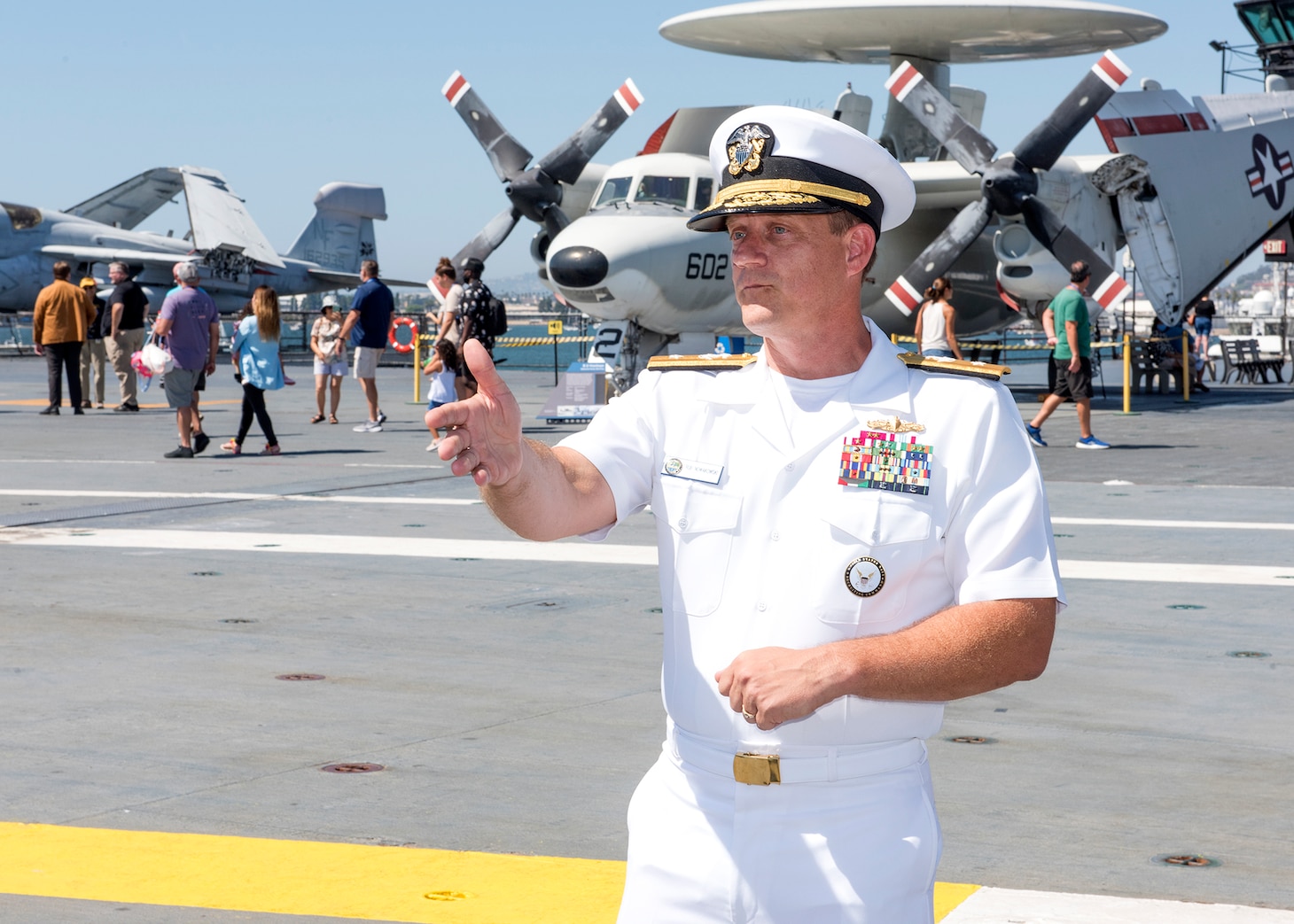 One Day a Civilian, the Next a Navy Commander > > Article View News