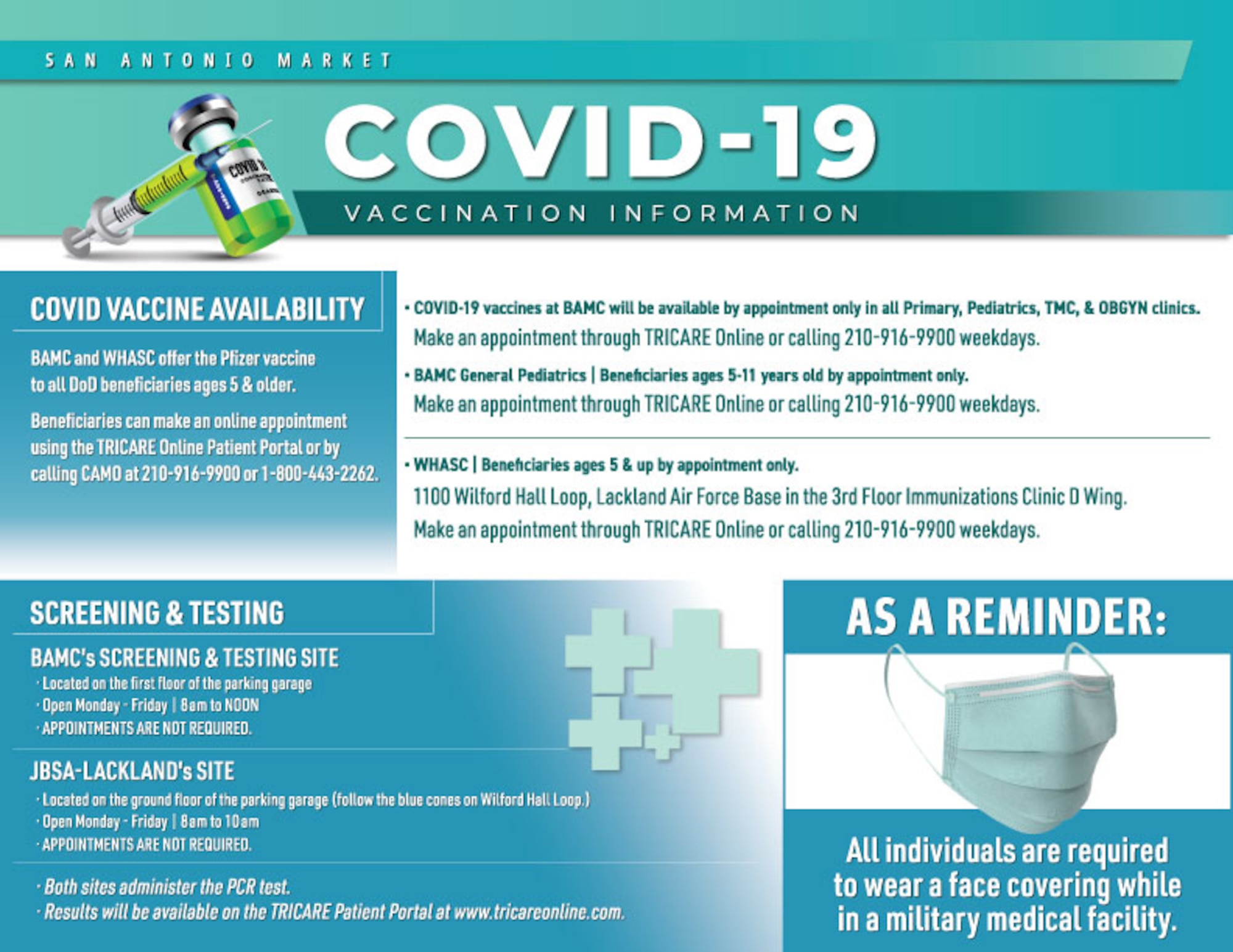 The community is experiencing very high levels of COVID-19 transmission related to the Omicron variant.